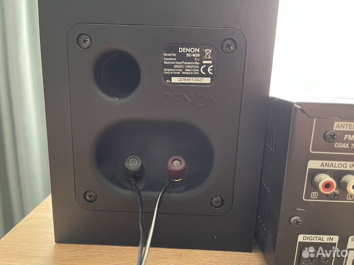 Denon RCD-M39 + Denon SC-M39 \ Ресивер + Акустика