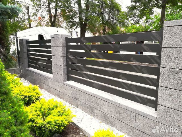 Забор Ранчо металлический