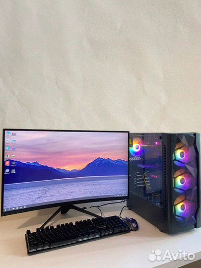 Мощный Игровой Пк I7 GTX 1660 6GB Гаран. Комплект