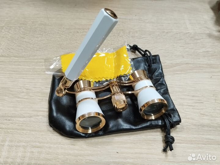 Бинокль театральный увеличение 2х, фокусир, лорнет