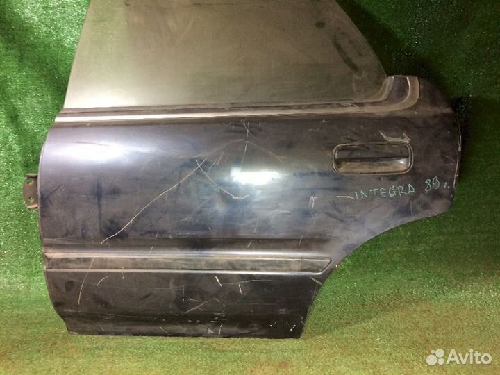 Дверь задняя левая Honda Integra DA7 DA8 Синяя вмя