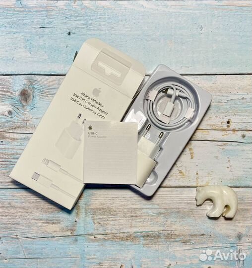 Комплект Блок 20w + провод lidhtning/type-c