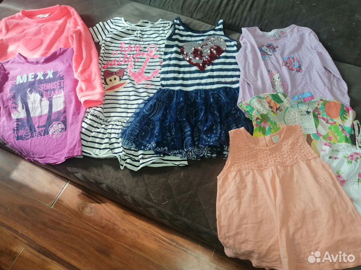 Пакетом летние вещи на 122-128 8 вещей