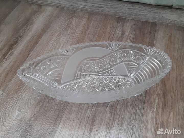 Салатники вазы хрусталь СССР новые