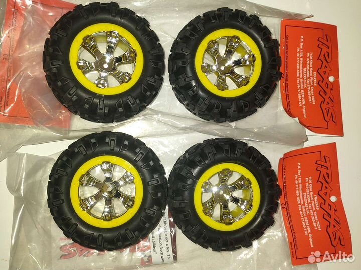 Запчасти traxxas 1:16 e-revo, summit