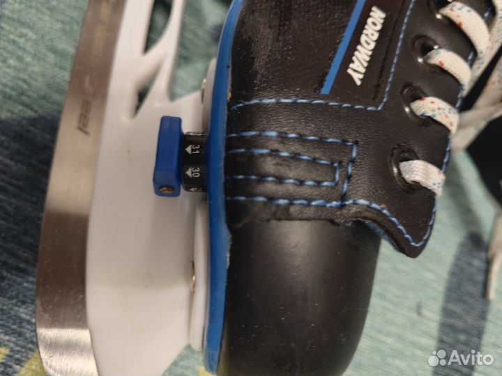 Коньки хоккейные Nordway, р. 29-33, раздвижные