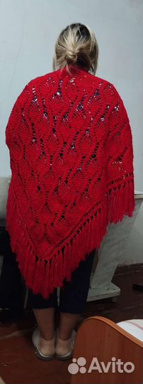Шерстяной платок шаль