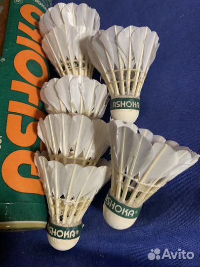 Воланы перьевые Ashoka (Индия)