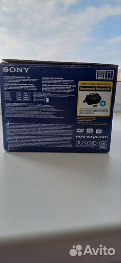 Видеокамера sony handycam