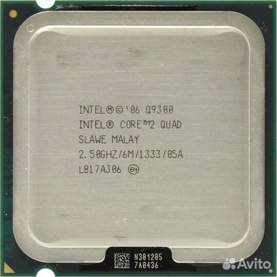 Процессор 4 ядра 775 сокет/ 1156 сокет