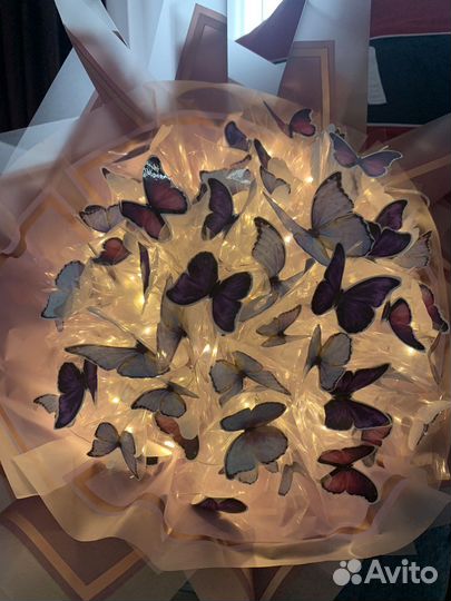 Букет из бабочек
