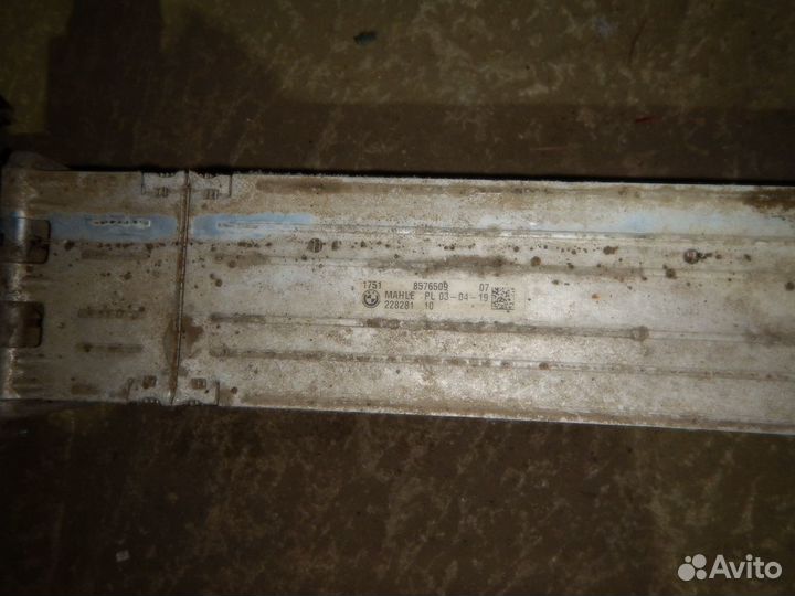 Интеркулер BMW 5 G30