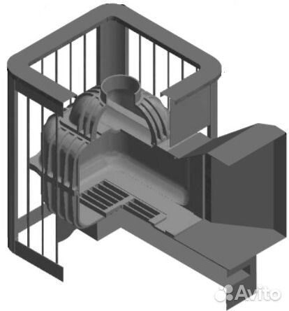 Печь банная чугунная Этна Магма 14 дт 3 С