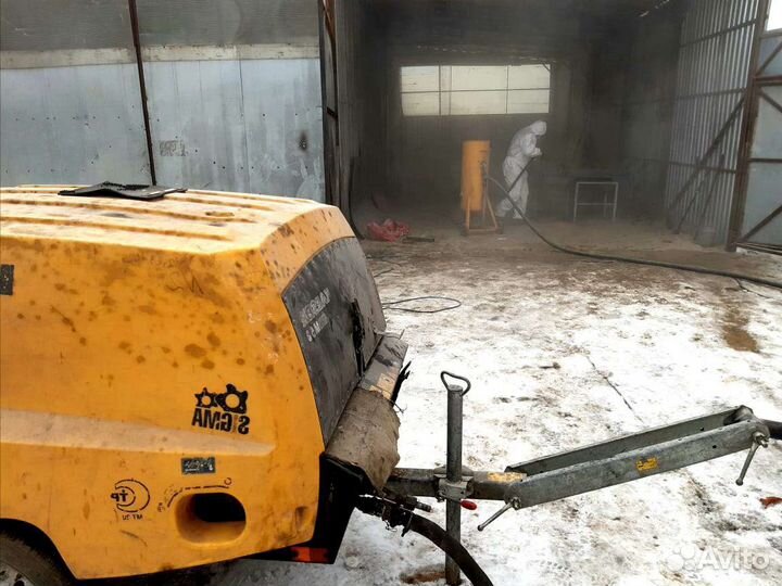 Пескоструйная обработка,очистка