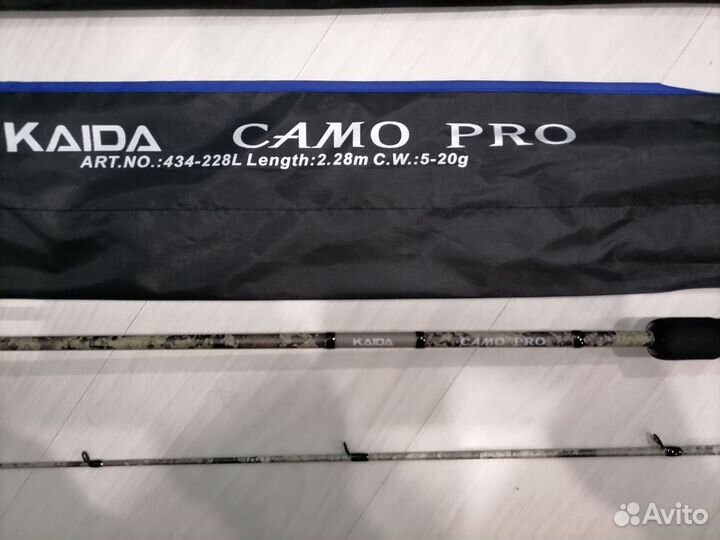 New2024/ Спиннинг Kaida Camo Pro 5-20/7-28 гр