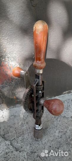 Дрель ручная механическая СССР