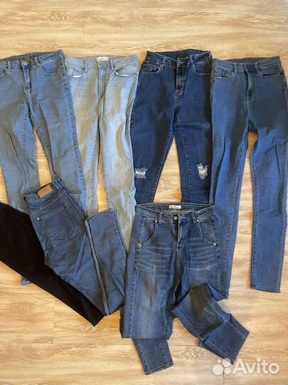 Джинсы пакетом