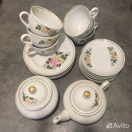 Чайный сервиз СССР новый