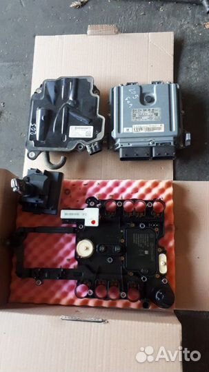 Комплект ключ зажигания мерседес 205