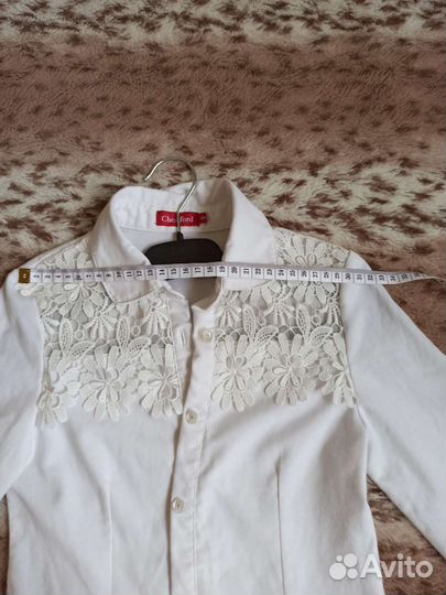 Школьная блузка 128