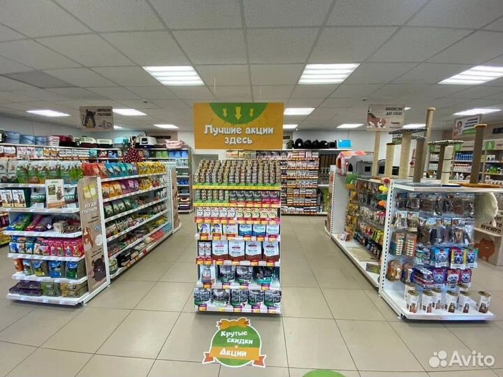 Зоомагазин крупной федеральной сети