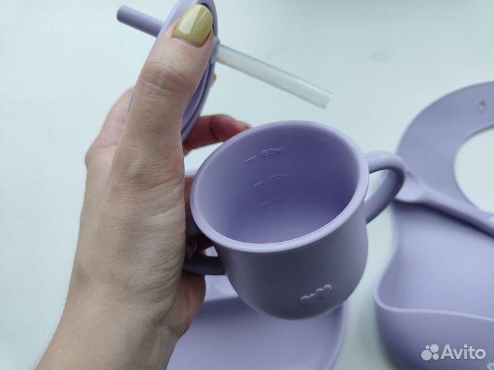 Силиконовая посуда для малышей