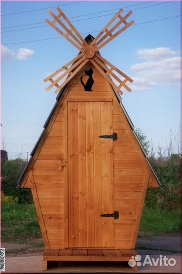 Дачный туалет с установкой JWL457