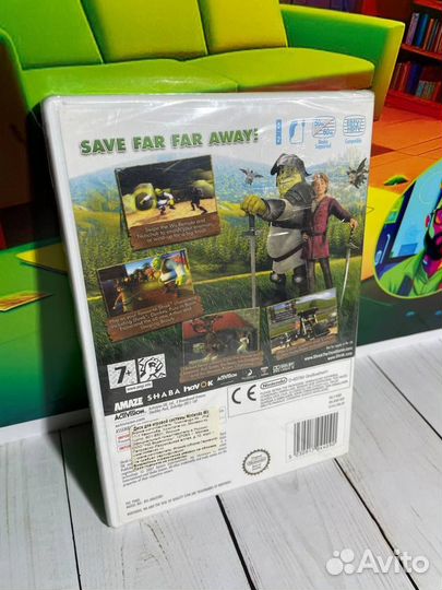 Shrek The Third Шрэк 3 Новый запечатанный Игра Wii