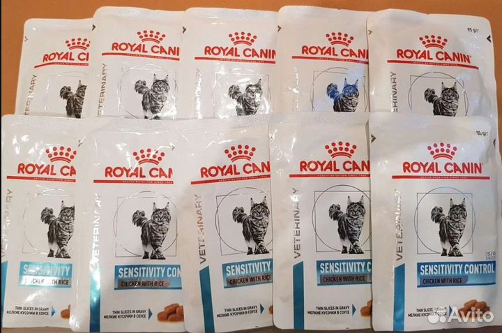 Royal canin sensitivity control паучи 20шт