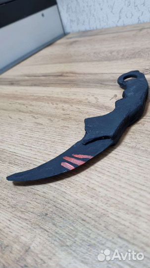 Деревянные ножи керамбит из игры Standoff 2