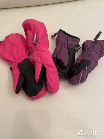 Варежки зимние детские