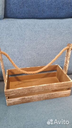 Деревянный ящик для подарочного набора