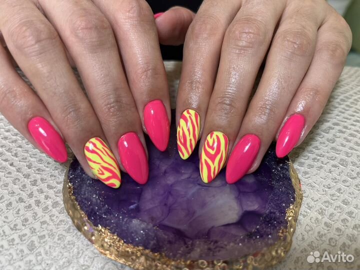 Маникюр, гель-лак, наращивание ногтей, укрепление