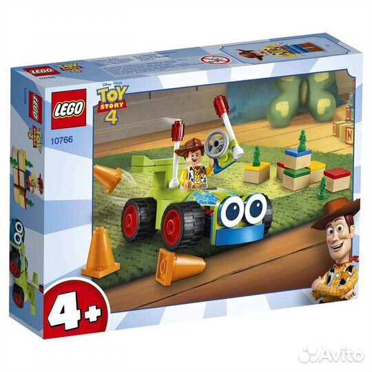 Конструктор Lego Toy Story 4 10766 Вуди на машине