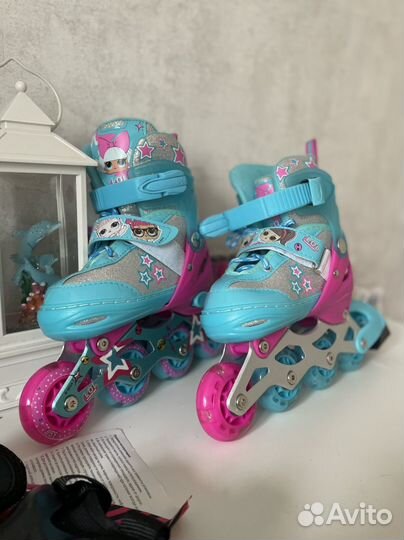 Роликовые коньки детские новые