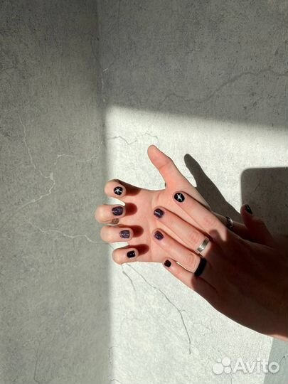 Модель на маникюр наращивание