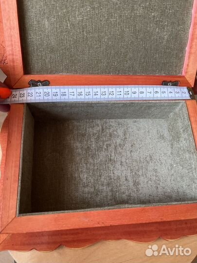 Шкатулка деревянная ручной работы