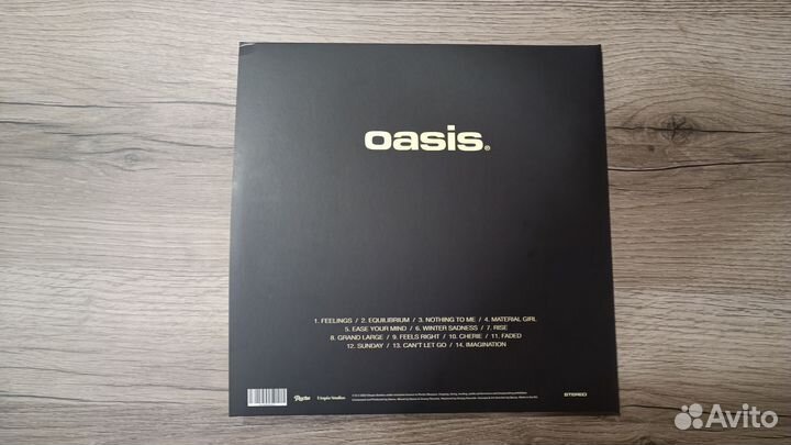 Виниловая пластинка Darius-Oasis LP 2x12