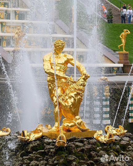 Экскурсия в Петергофе