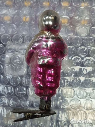 Ёлочная игрушка СССР на прищепке