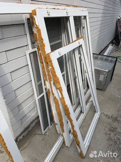 Окна пластиковые бу