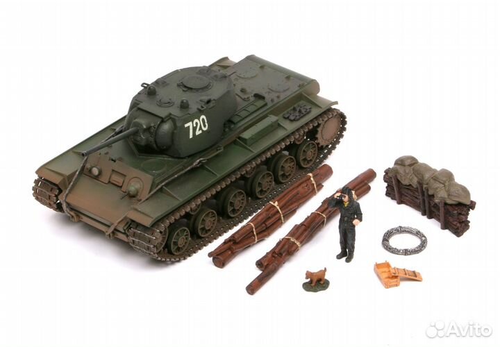 Советский танк кв-1