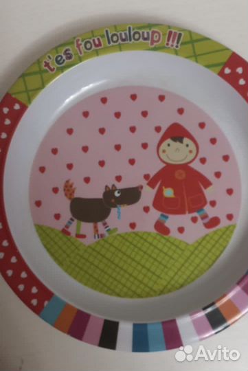 Набор детской посуды Ebulobo