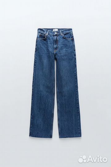 Джинсы zara 36 wide leg