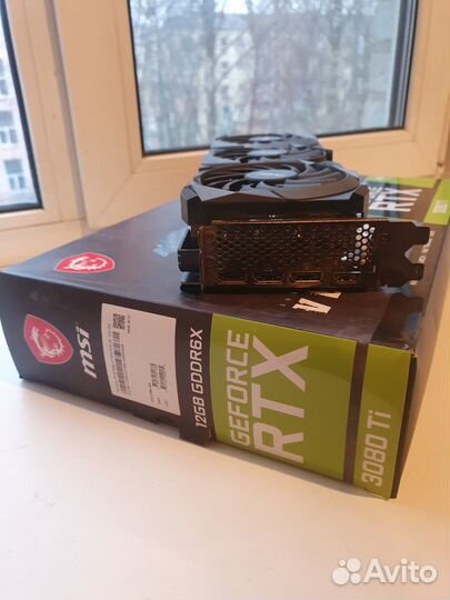 Видеокарта rtx 3080ti Msi Ventus OC