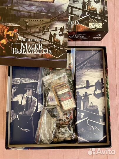 Древний ужас. Маски Ньярлатхотепа - дополнение