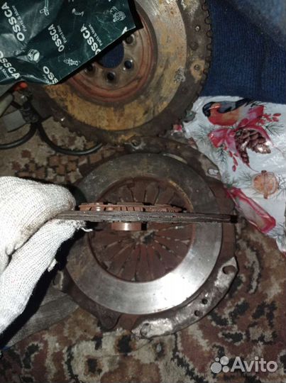 Корзина и диск сцепления логан
