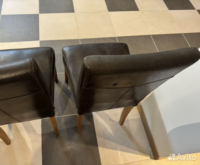 Стул IKEA Henriksdal кожа