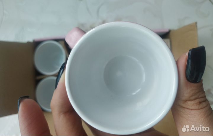 Кофейный набор (четыре чашки+блюдца)