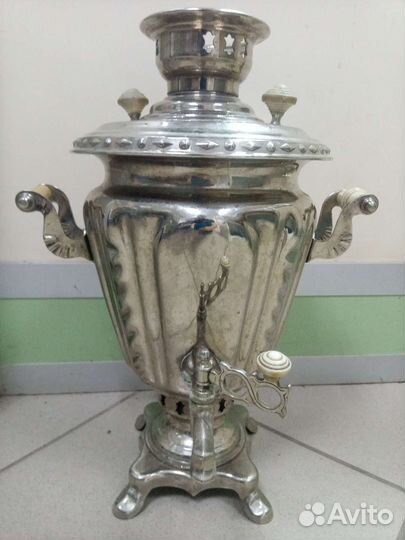 Самовар электрический СССР рюмка 3 литра